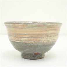 画像3: 作家物　刷毛目波文茶碗（箱付） (3)