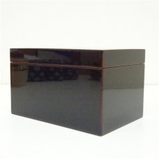 画像2: 溜塗茶箱 (2)