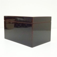 画像3: 溜塗茶箱 (3)