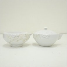 画像2: 出石焼　高橋美山造　煎茶器揃（共箱） (2)