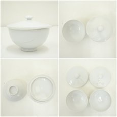 画像8: 出石焼　高橋美山造　煎茶器揃（共箱） (8)