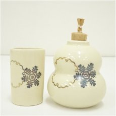 画像2: 京焼　寛山造　雪輪振出揃（共箱） (2)