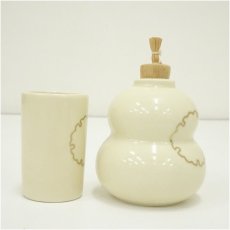 画像3: 京焼　寛山造　雪輪振出揃（共箱） (3)