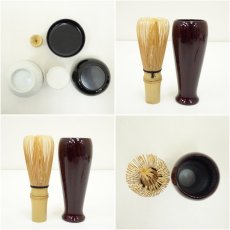 画像8: 漆塗爪紅茶箱セット (8)