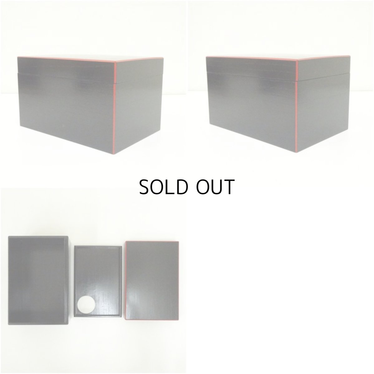 画像10: 漆塗爪紅茶箱セット (10)