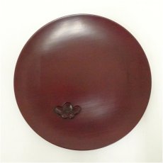 画像3: 博古堂造　鎌倉彫梅図盆（箱付） (3)