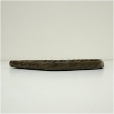 画像4: 意求一閑造　漆塗籠地七方盆（共箱） (4)