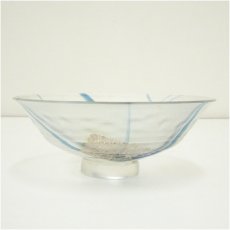 画像3: 水崎長寿造　義山銀箔清流平茶碗（共箱） (3)