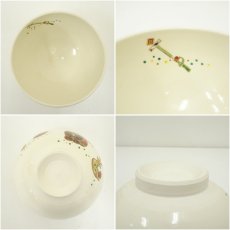 画像6: 京焼　西村清翠造　色絵干支申茶碗 (6)