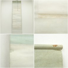 画像9: 美山筆　松上鷹　肉筆絹本掛軸 (9)