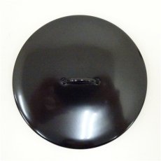画像4: 水指用塗蓋（12.2cm） (4)