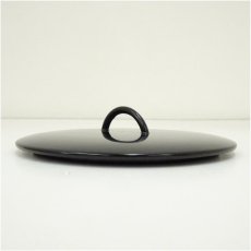 画像3: 水指用塗蓋（12.3cm） (3)