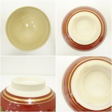 画像6: 美濃焼　藤山窯　加藤藤山造　金襴手唐草兎茶碗（箱付） (6)