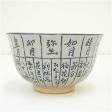 画像3: 京焼　原知造　暦手茶碗（箱付） (3)
