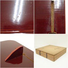 画像7: 塗師　木村表恵造　即中斎好小四方棚（共箱） (7)