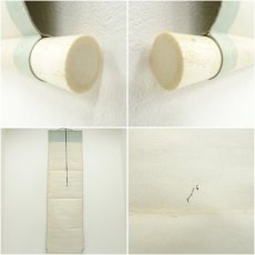 画像9: 圭倖筆　松上双鶴　肉筆絹本掛軸 (9)