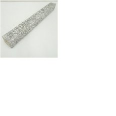 画像9: 尾崎春秋筆　南天福寿に白兎　肉筆絹本掛軸（紙箱） (9)