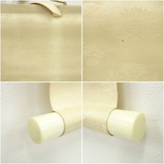 画像7: 鶴林筆　松竹梅鶴亀　肉筆絹本掛軸 (7)