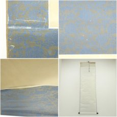 画像8: 松文筆　鳥語花香　花鳥図　肉筆絹本掛軸 (8)