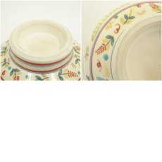 画像7: 京焼　加藤藤山造　ペルシャ風色絵茶碗 (7)