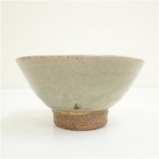 画像4: 加藤舜陶造　灰釉茶碗（共箱） (4)