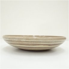 画像3: 京焼　西川実（實）造　玻璃釉練込菊型盛鉢（共箱） (3)