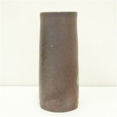 画像3: 備前焼　伊勢崎卓造　筒花入（共箱） (3)