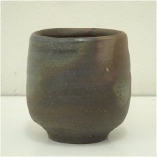 画像2: 備前焼　作家物　湯呑（共箱） (2)