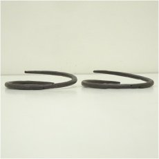 画像4: 炭道具　釡師　清光造　虫喰釡鐶（共箱） (4)