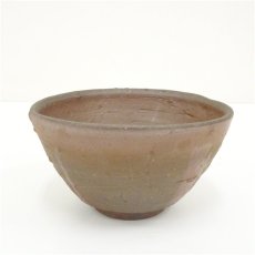 画像2: 備前焼　鈴木黄一造　茶碗（共箱） (2)