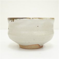 画像4: 神勝寺焼　藤本明成造　赤絵干支午茶碗（共箱） (4)