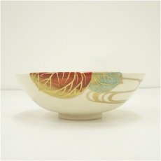 画像3: 京焼　弘艸造　色絵酸漿茶碗（共箱） (3)