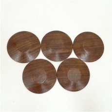 画像3: 桜皮細工茶托5客（箱付） (3)
