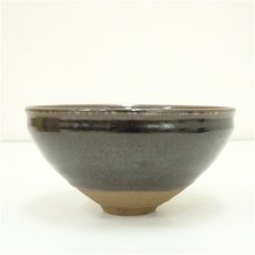 画像4: 深川庵　宮乃本窯　宮本武芳造　錦天目茶碗（共箱） (4)