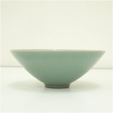 画像4: 玉岩窯　南正植造　高麗青磁茶碗（共箱） (4)