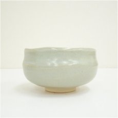 画像4: 赤膚焼　大塩昭山造　茶碗（銘：無心）（西大寺　谷口光明書付）（共箱） (4)