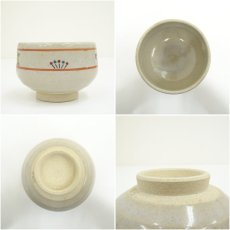 画像6: 赤膚焼　奈良絵茶碗 (6)
