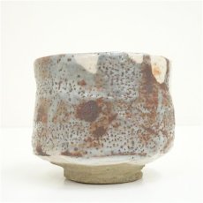 画像4: 志野焼　作家物　茶碗 (4)