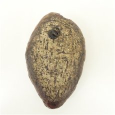 画像3: 村岡修至造　柿釉掛花生（共箱） (3)