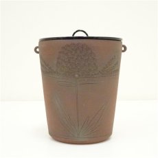 画像3: 今井政之造　印華双耳水指（共箱） (3)