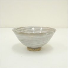 画像2: 大手窯造　刷毛目茶碗（共箱） (2)