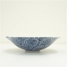 画像3: 藤井錦彩（代右衛門）造　染付蛸唐草文皿（共箱） (3)