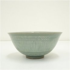 画像4: 東谷造　高麗青磁茶碗（保護箱） (4)