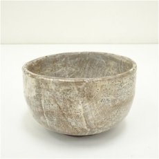 画像2: 平清水焼　七右衛門窯造　布目茶碗（共箱） (2)