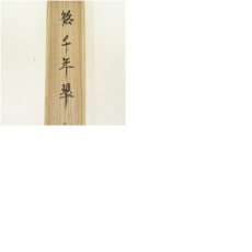 画像9: 宗竹造　竹茶杓（銘：千年翠）（前大徳　法谷文雅書付）（共箱） (9)
