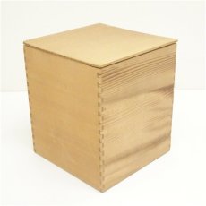 画像5: 京焼　押小路窯造　染付若松水指（保護箱） (5)