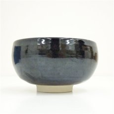 画像4: 薩摩焼　秀苑造　金彩双鶴茶碗（箱付） (4)