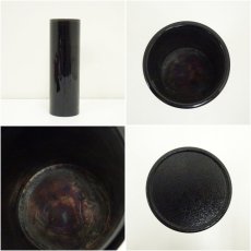 画像6: 輪島塗　鶴蒔絵花入（箱付） (6)