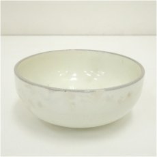 画像2: 文造　白釉めだか文茶碗（保護箱） (2)