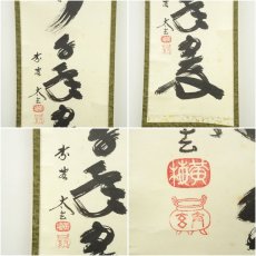 画像6: 大徳寺　小林太玄筆　「松樹千年翠」一行書　肉筆紙本掛軸（共箱） (6)